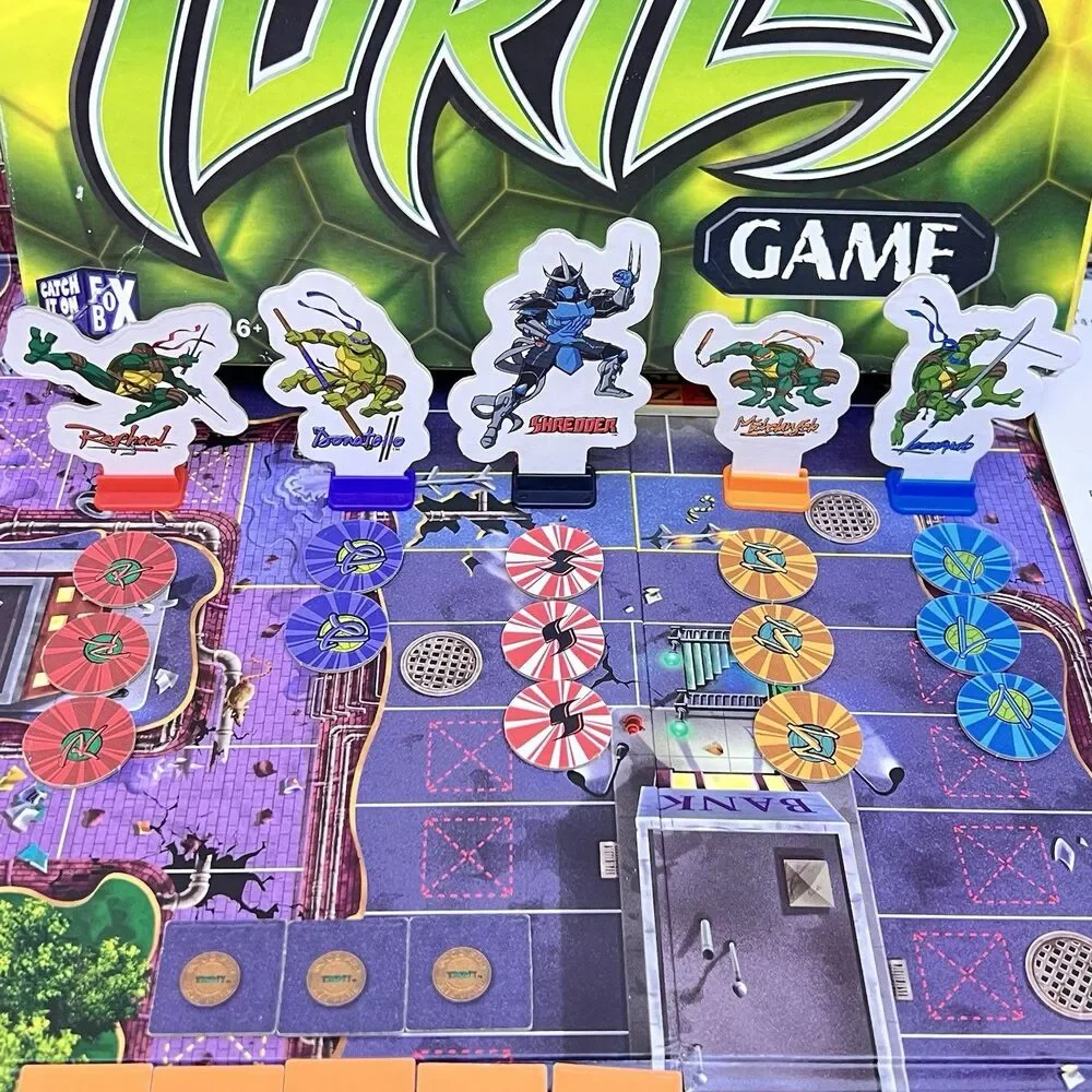 Milton Bradley vintage tmnt